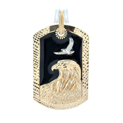 Pendant Two Eagles’ Dog Tag 51 10K