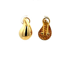 Earrings Omega 19.5 12mm 10K