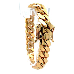 Bracelet Cuban Link 12.5mm 8" 14K