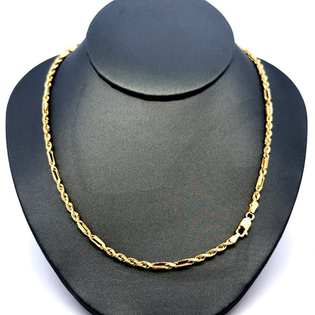 Chain Hollow Rope Variant 3mm 18" 10K