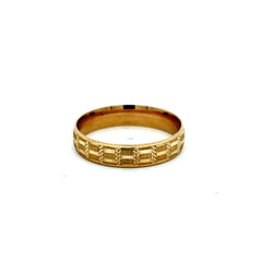 Ring Men’s Wedding Band 11.5 5mm 10K