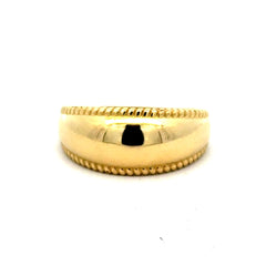 Ring Chic Women 8 1.5mm 10K