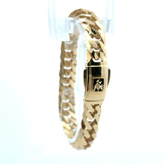 Bracelet Bull 11mm 7.5" 10K