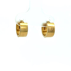 Earrings Stylish Hoops 11 5mm 10K
