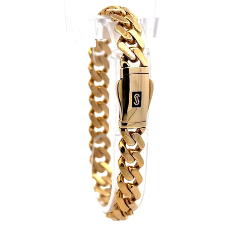 Bracelet Monaco 9mm 8" 10K