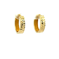 Earrings Fancy Hoops 16 3.5mm 10K