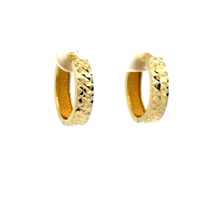 Earrings Fancy Hoops 16 3.5mm 10K