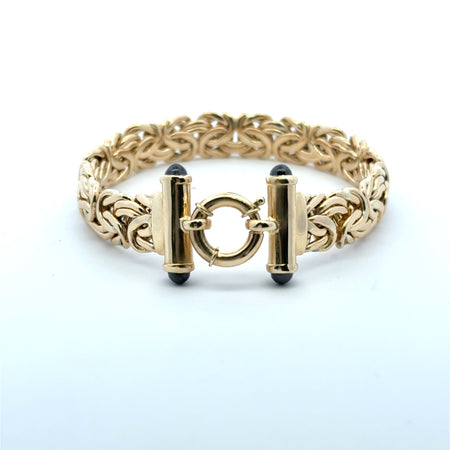 Bracelet Byzantine 10.5mm 7" 10K