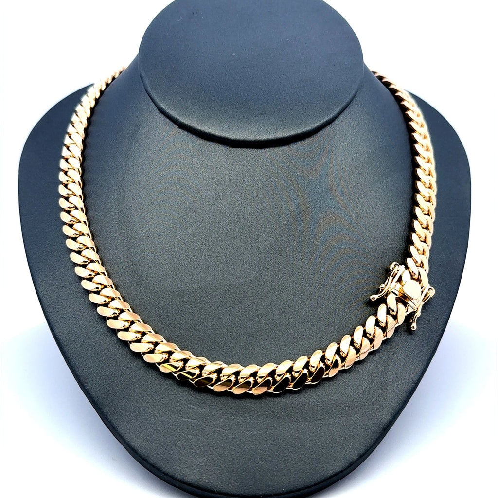 Chain Cuban Link 8mm 22" 10K