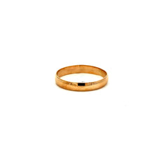 Ring Men’s Plain Wedding Band 8 4mm 14K