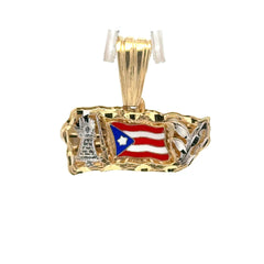 Pendant Mexican Flag 54 10K