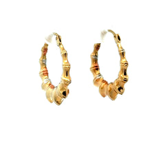 Earrings Fancy Hoops 20 3.5mm 10K