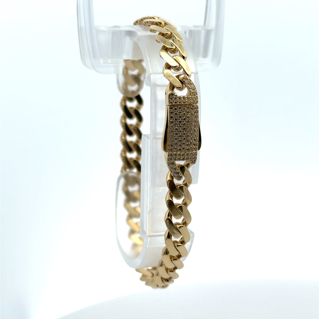 Bracelet Monaco 7mm 7" 10K