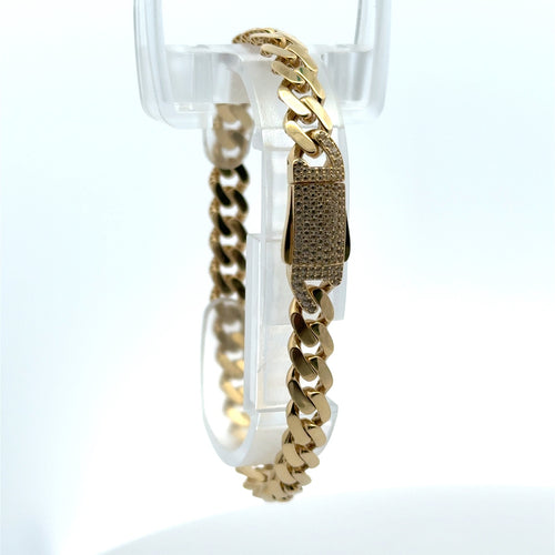 Bracelet Monaco 7mm 8" 10K