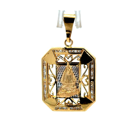 Pendant ‘Virgen de la Caridad del Cobre’ 38 10K