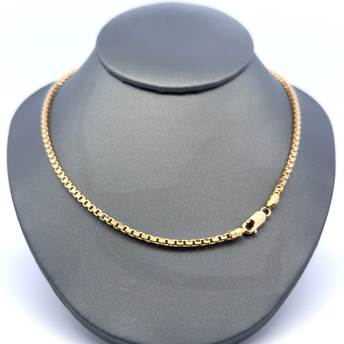 Chain Box Link 2.5mm 16" 10K