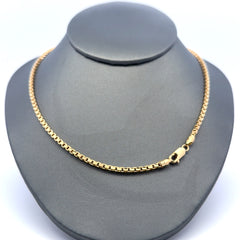 Chain Box Link 2.5mm 18" 10K