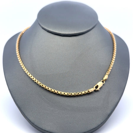 Chain Box Link 2.5mm 16" 10K