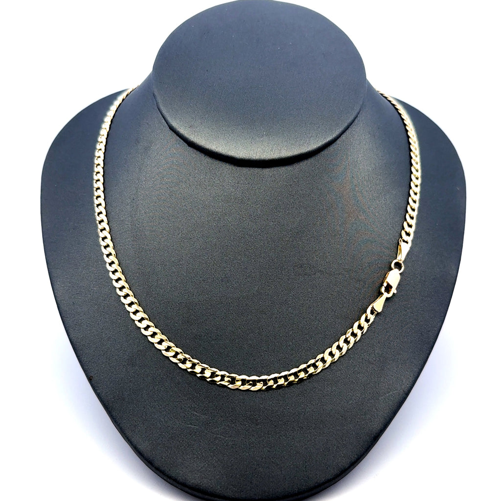 Chain Curb Link 4mm 20" 10K