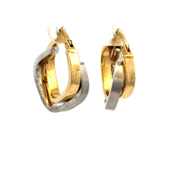 Earrings Fancy Hoops 23.5 6.5mm 10K
