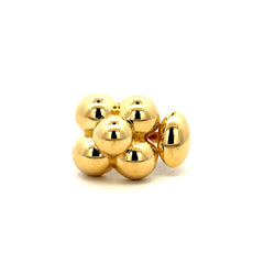 Ring Women's Bold Oversized 9 2.5mm 10K