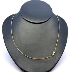 Chain Rat Tail 1mm 24" 14K