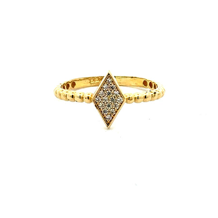Ring Chic Women 6.5 2mm 10K