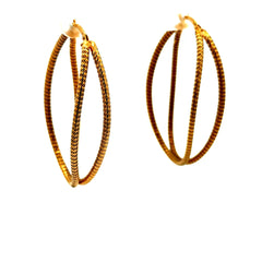 Earrings Fancy Hoops 46 11.5mm 10K