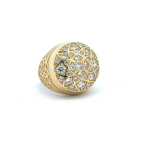 Ring Rosetta  9.5 5mm 10K