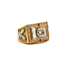 Ring CZ Luxury 11 5.5mm 14K