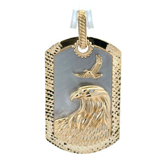 Pendant Two Eagles’ Dog Tag 54 10K