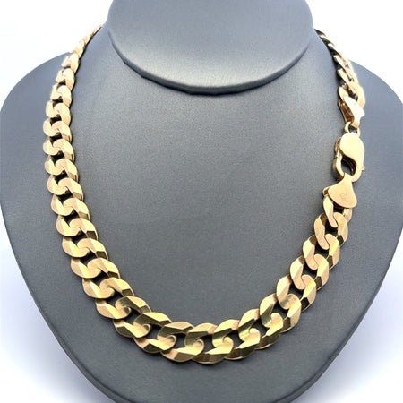 Chain Curb Link 11mm 24" 14K