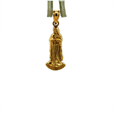 Pendant Our Lady of Guadalupe 26.5 10K