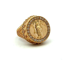Ring Men's 10 4.5mm 10K
