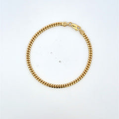 Bracelet Cuban Link 3.5mm 7" 14K