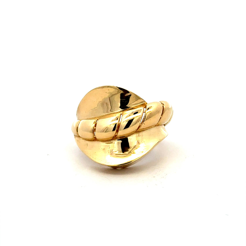 Ring Women's Bold Oversized 8 2.5mm 10K