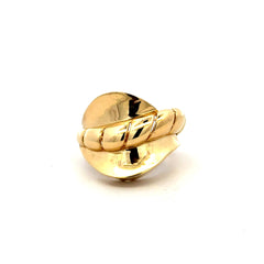 Ring Women's Bold Oversized 8 2.5mm 10K