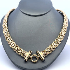 Necklaces Byzantine 10.5mm 18" 10K