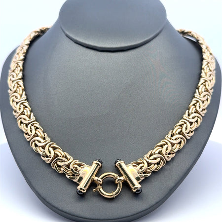 Necklaces Byzantine 10.5mm 18" 10K