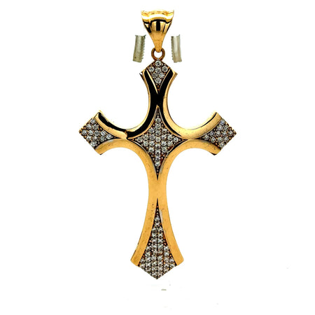 Pendant Cross with CZ 74 14K