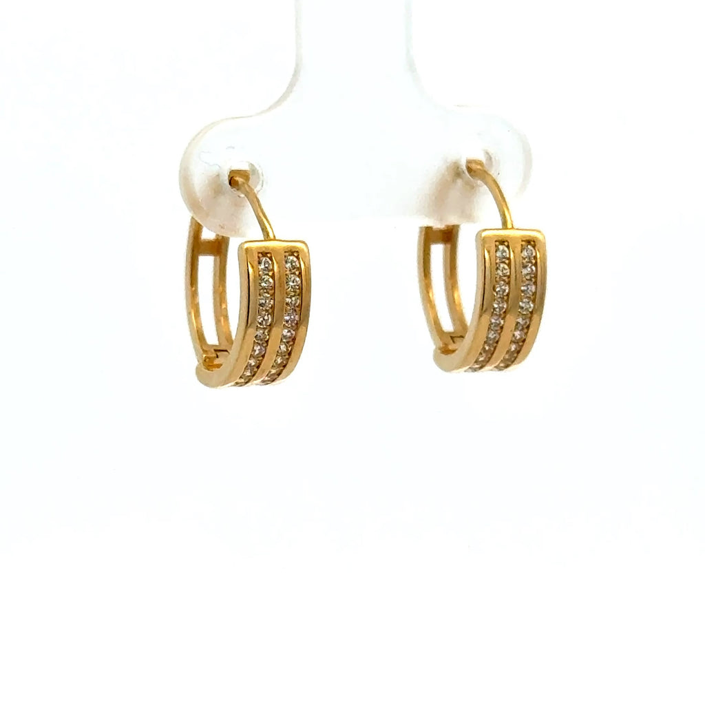 Earrings Fancy Hoops 14 4.5mm 10K