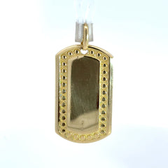 Pendant Dog Tag 44.5 10K