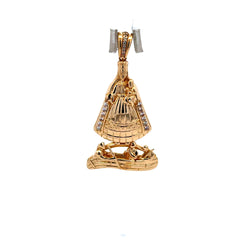 Pendant ‘Virgen de la Caridad del Cobre’ 43 10K
