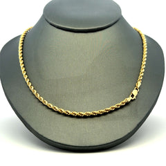 Chain Hollow Rope 3mm 20" 10K