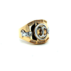 Ring CZ Luxury 11 6mm 14K