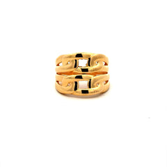 Ring Women's Bold Oversized 7 2.5mm 14K