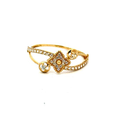 Ring Women's with CZ 7 1mm 10K