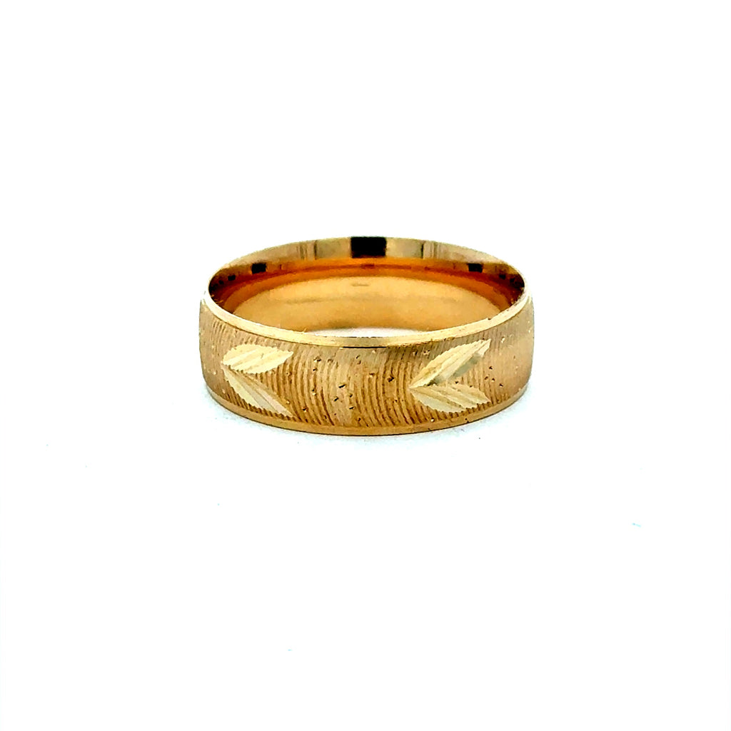 Ring Men’s Wedding Band 11 7mm 10K