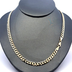 Chain Curb Link 5mm 20" 10K