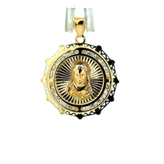 Pendant Sacred Heart of Jesus 29.5 10K